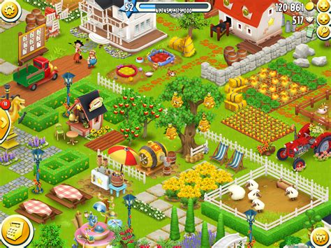 It never rains here, but the crops never die. . Hay day download
